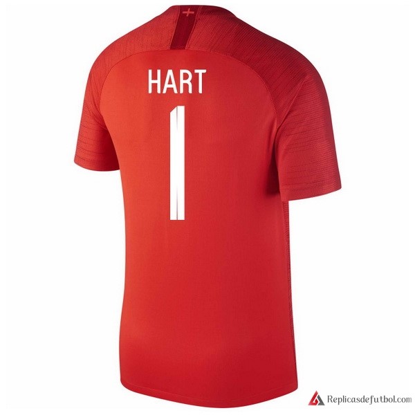 Camiseta Seleccion Inglaterra Segunda equipación Hart 2018 Rojo